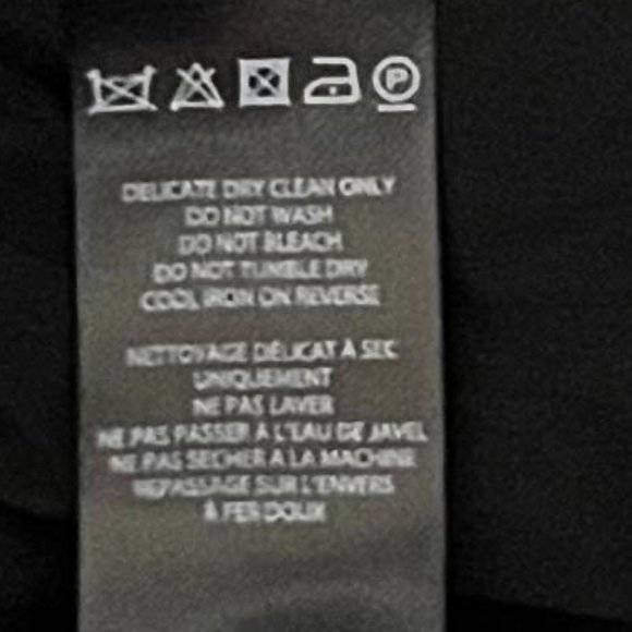 Needle & Thread Size 10 Black Spaghetti Strap Slip Dress - Picture 6 of 7